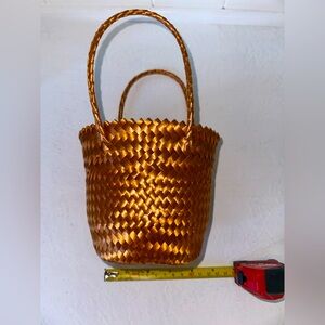 HANDMADE GIRLS PURSE COLOR ROSE GOLD